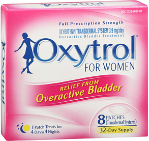 OXYTROL Overactive Bladder Patches 8-Count