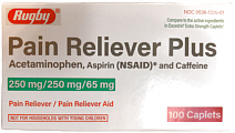 Pain Reliever Plus 100-Count Rugby