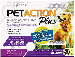 Pet Action Plus Large Dogs 3 months supply