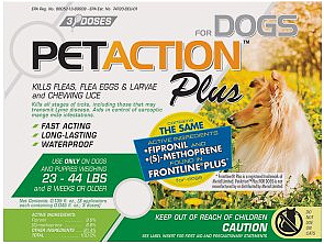 Pet Action Plus Medium Dogs 3 months supply