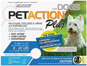 Pet Action Plus Small Dogs 3 months supply