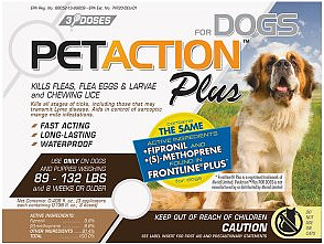 Pet Action Plus Extra Large Dogs 3 months supply