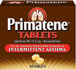 Primatene Tablets 60-Count