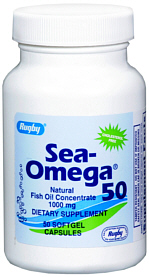 Fish Oil (Sea Omega 50) 50 Softgels Rugby