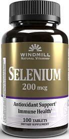 Selenium 200mcg 100 Tablets Windmill