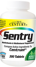 Sentry Multi-Vitamin 300-Count 21st Century