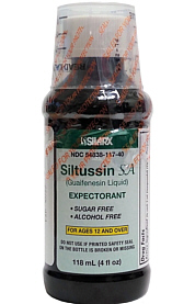 Siltussin SA 4 oz Expectorant SILARX