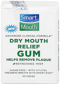 Smart Mouth Dry Mouth Relief GUM 30 pieces