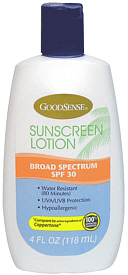 Good Sense Sunscreen, 4oz, SPF 30