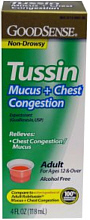 Tussin Mucus & Chest Congestion 4oz